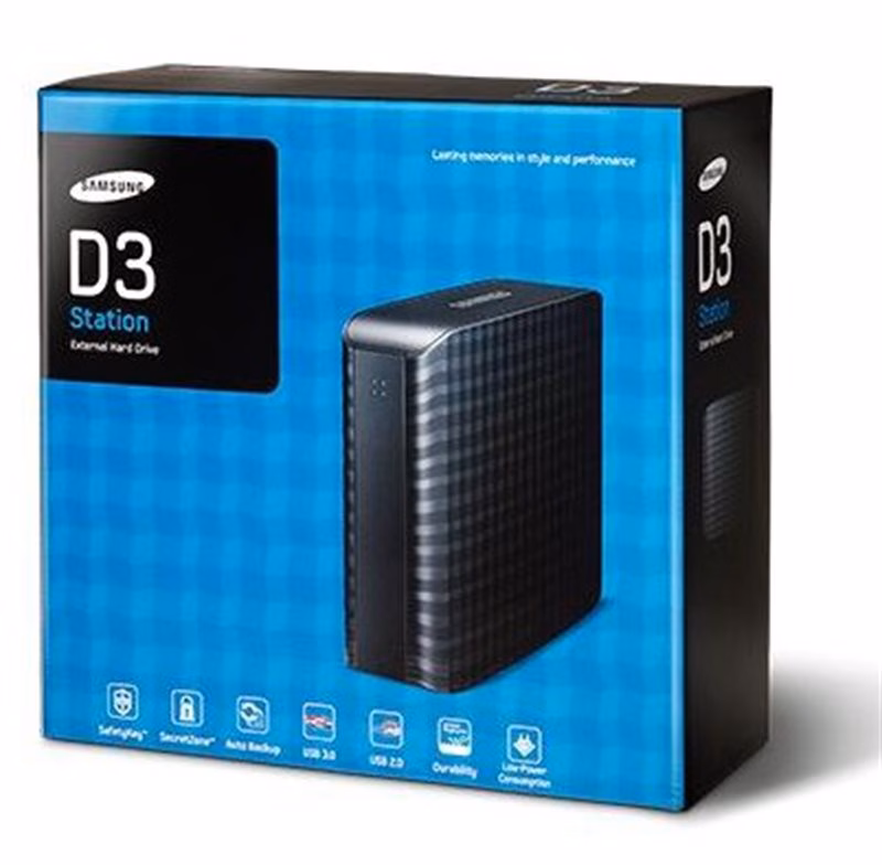 HD Externo Samsung 4TB HX-D401TDB/G DESK D3 3,5"