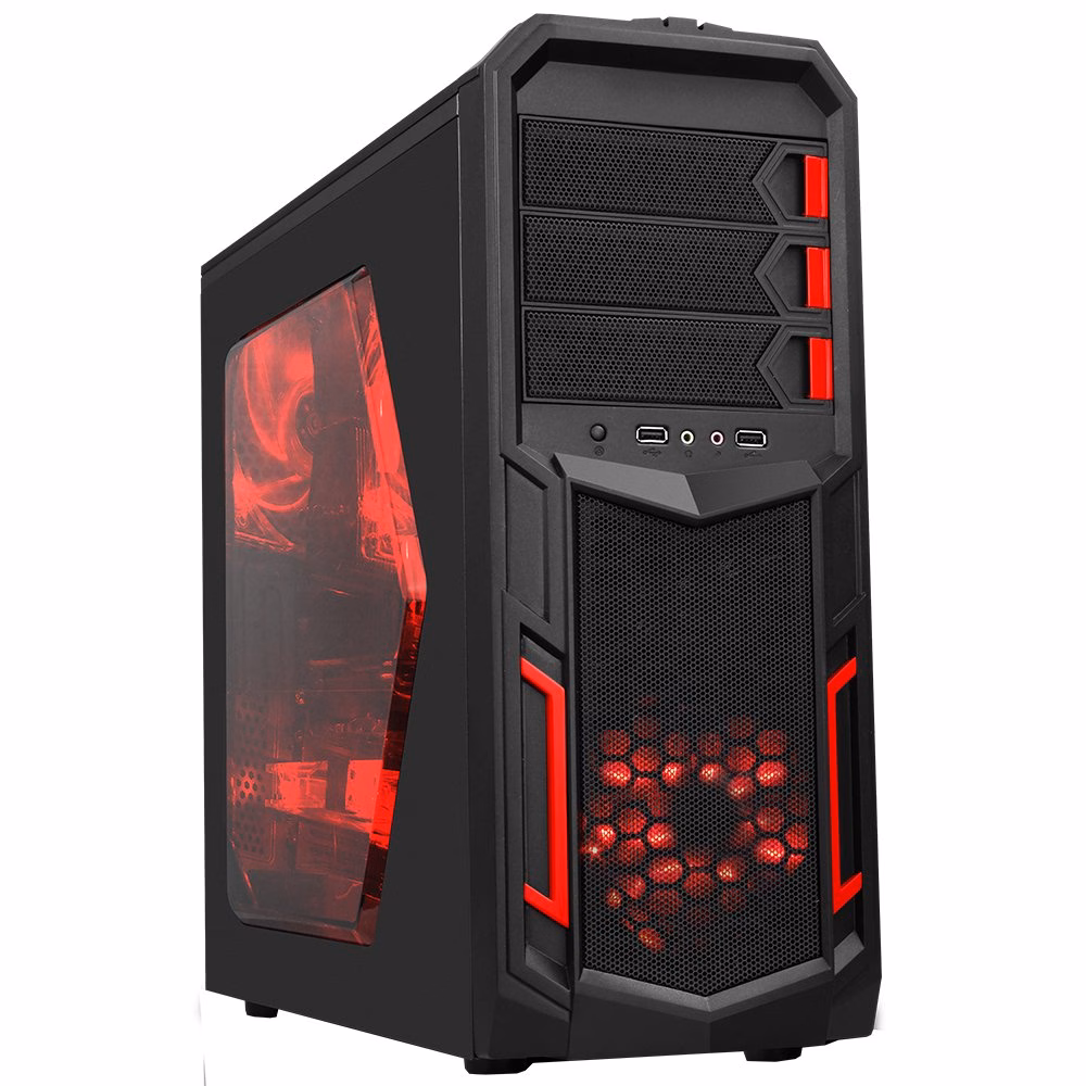 Gabinete K-Mex Gamer sem Fonte CG-K4AK