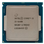 Processador Intel Core i5-6400, 2.70 Ghz (turbo Até 3.30 Ghz), 4 Núcleos, 6 Mb Cache, LGA 1151, 6ª Geração, Sem Cooler, OEM