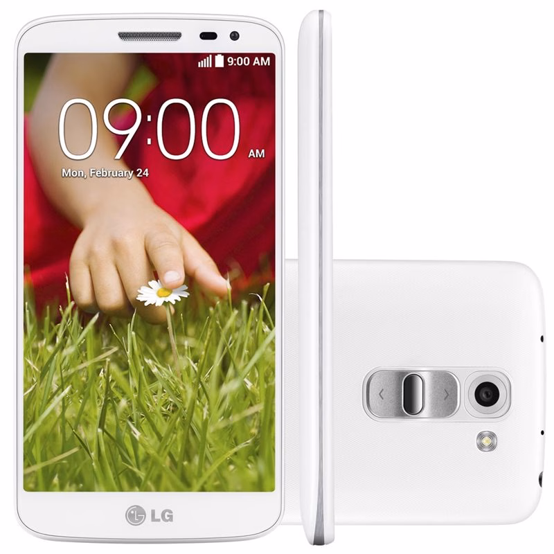 Smartphone LG G2 Mini Dual D618 Celular Dual Chip Android 4.4 Câmera 8MP Tela 4,7" Quad Core 1.2HGz 4G Wi-Fi GPS