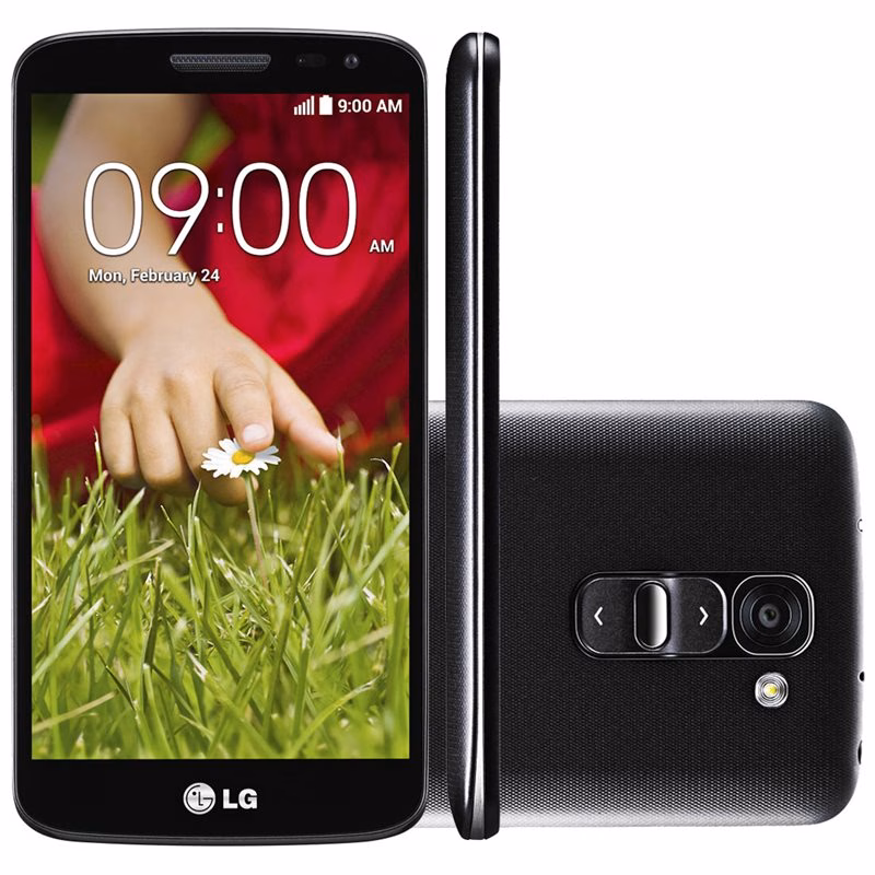 Smartphone LG G2 Mini Dual D618 Celular Dual Chip Android 4.4 Câmera 8MP Tela 4,7" Quad Core 1.2HGz 4G Wi-Fi GPS Preto