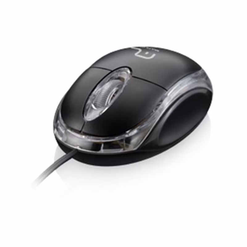 Mouse Classic MO179 MultiLaser Optico Usb Preto