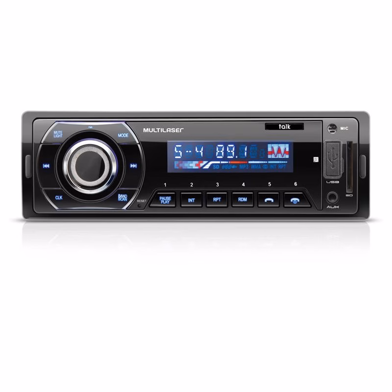RADIO AUTOMOTIVO MULTILASER P3214 BLUETOOTH/FM/USB/SD
