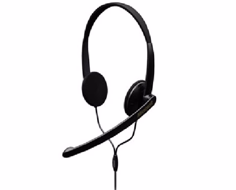 Fone com Microfone Microsoft JTD-00007 Lifechat LX-1000