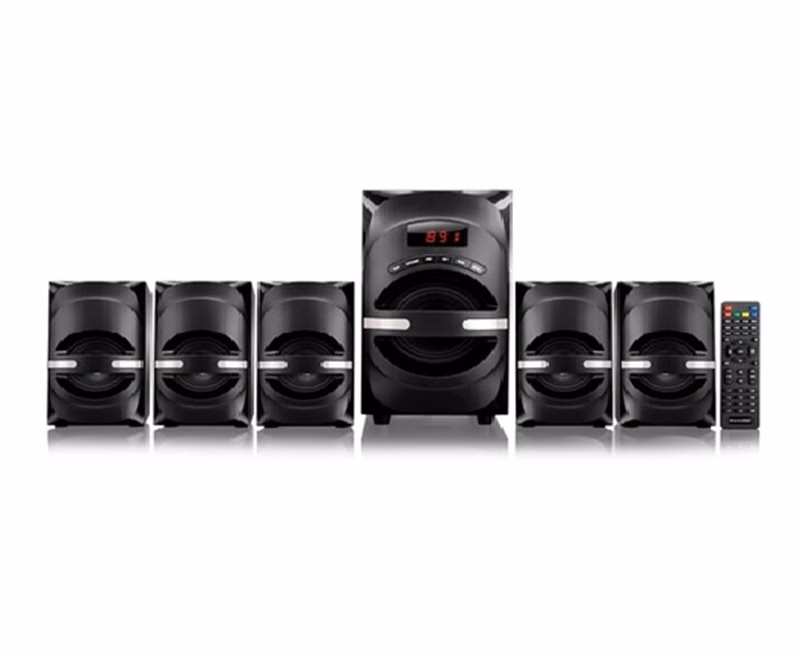 Home Theater Multilaser SP169 5.1 Canais USB, SD, FM 170W