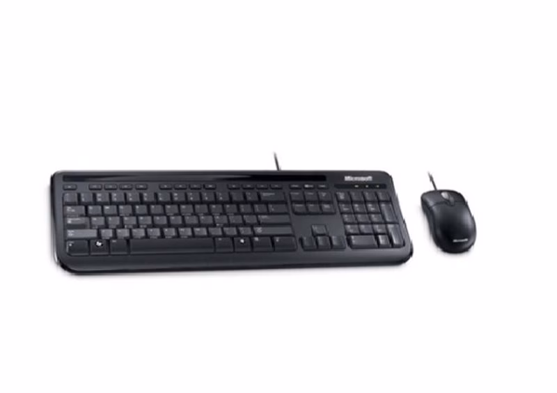 Kit Microsoft Teclado e Mouse 400 USB Wired 5MH-00007 - Preto