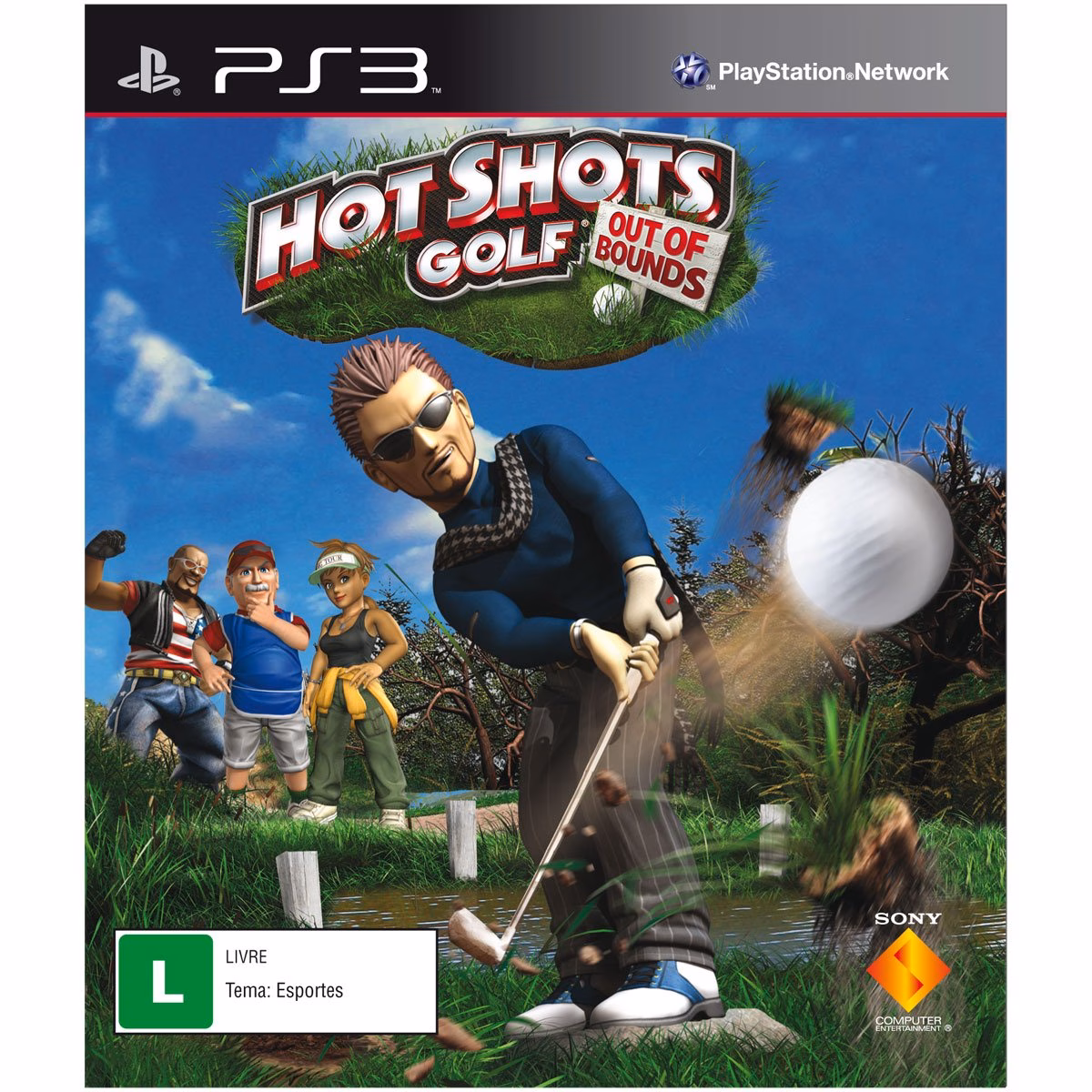 Jogo Hot Shots Golf Out Of Bounds para Playstation 3 - Sony