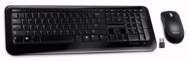 Combo Teclado e Mouse Wireless 2LF-00023 - Microsoft