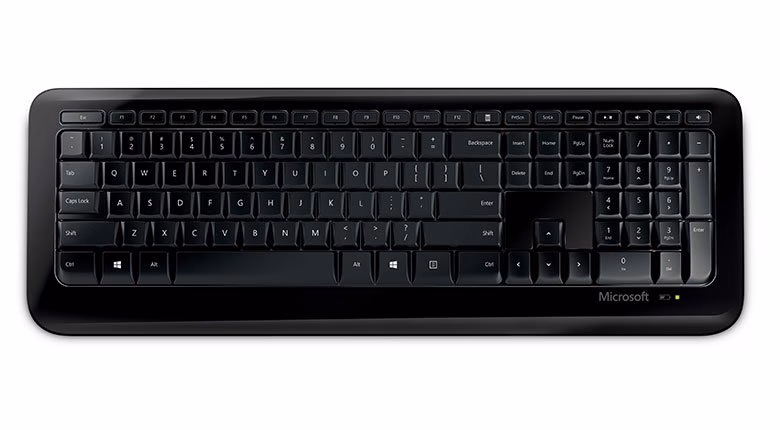 Teclado Wireless Keyboard 800 2VJ-00005 - Microsoft