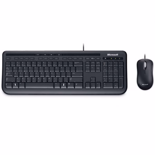 KIT Teclado e Mouse Microsoft USB APB-00005