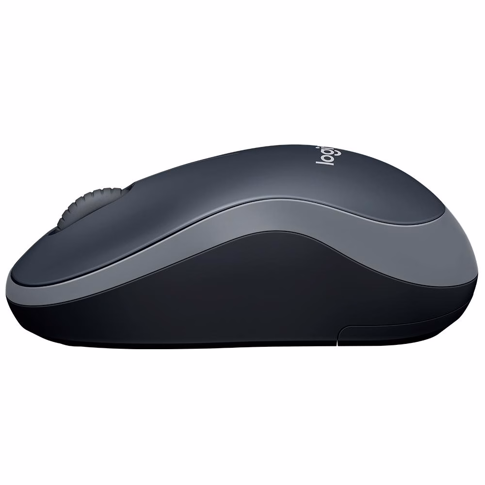 Mouse Logitech M185 Sem Fio Cinza e Preto - Imagem 3