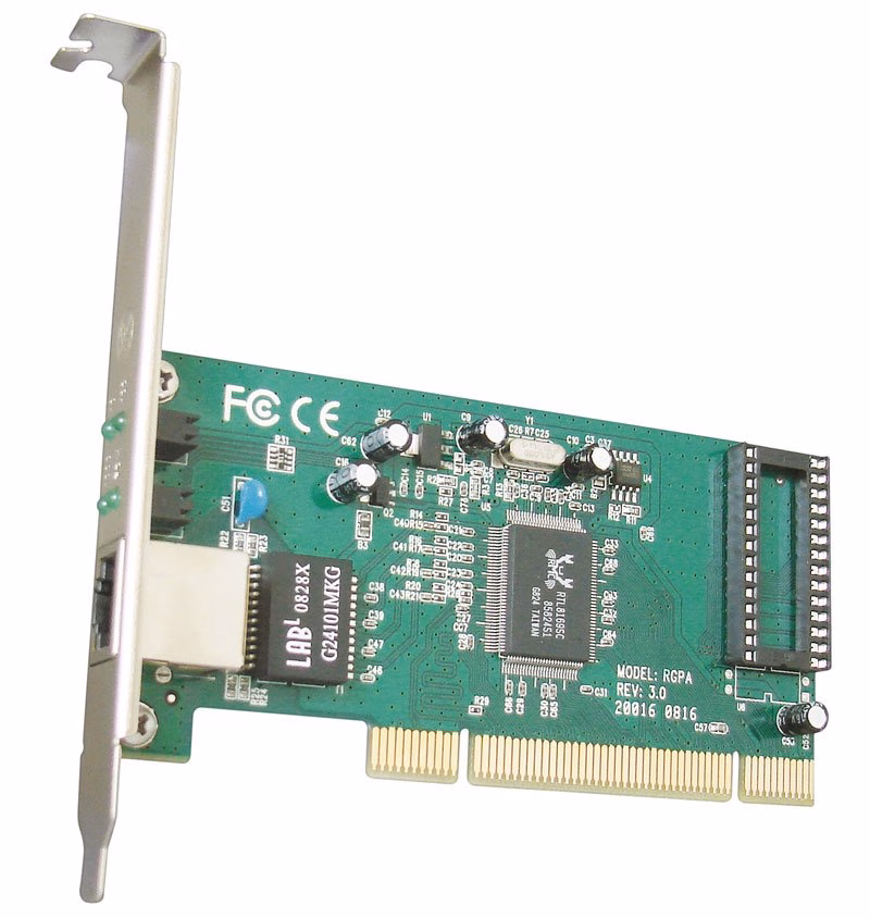 Placa de Rede PCI 10/100/1000Mbps Gigabit PN-RL8169 - Pacific Network