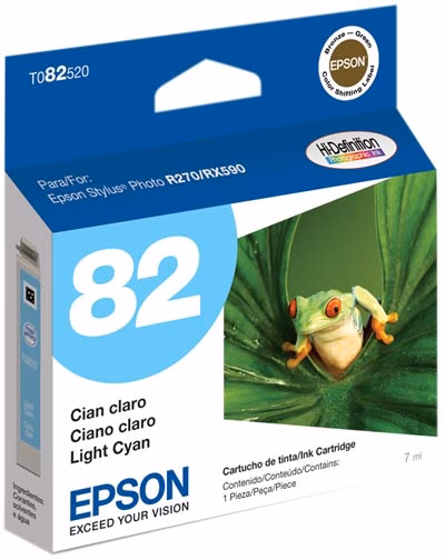 Cartucho de Tinta Ciano Claro T082520 - Epson