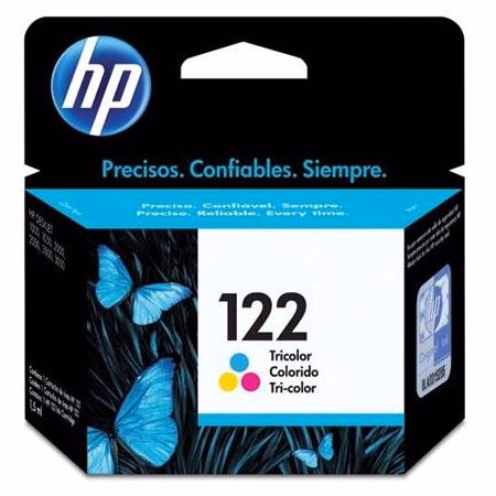 Cartucho de Tinta Colorido HP 122 CH562