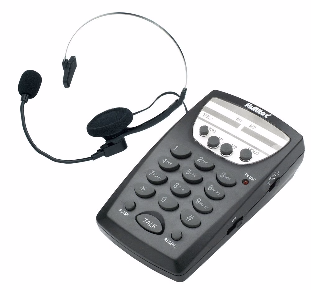 Telefone com Fio Multitoc + Headset - MUHS0030
