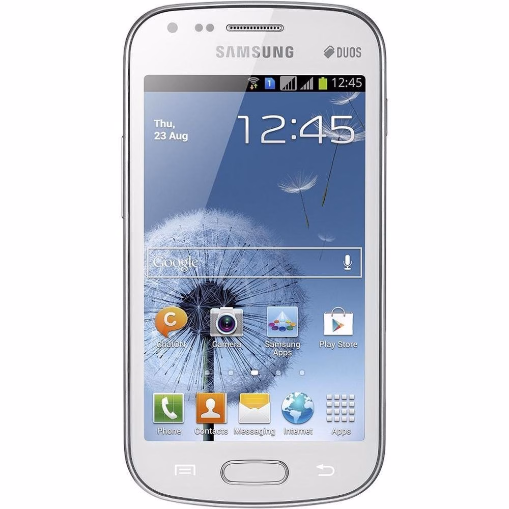 Smartphone Samsung Galaxy S Duos S7562 Dual Chip Tela 4" Câmera 5MP Wi-Fi Bluetooth 3G Android 4.0