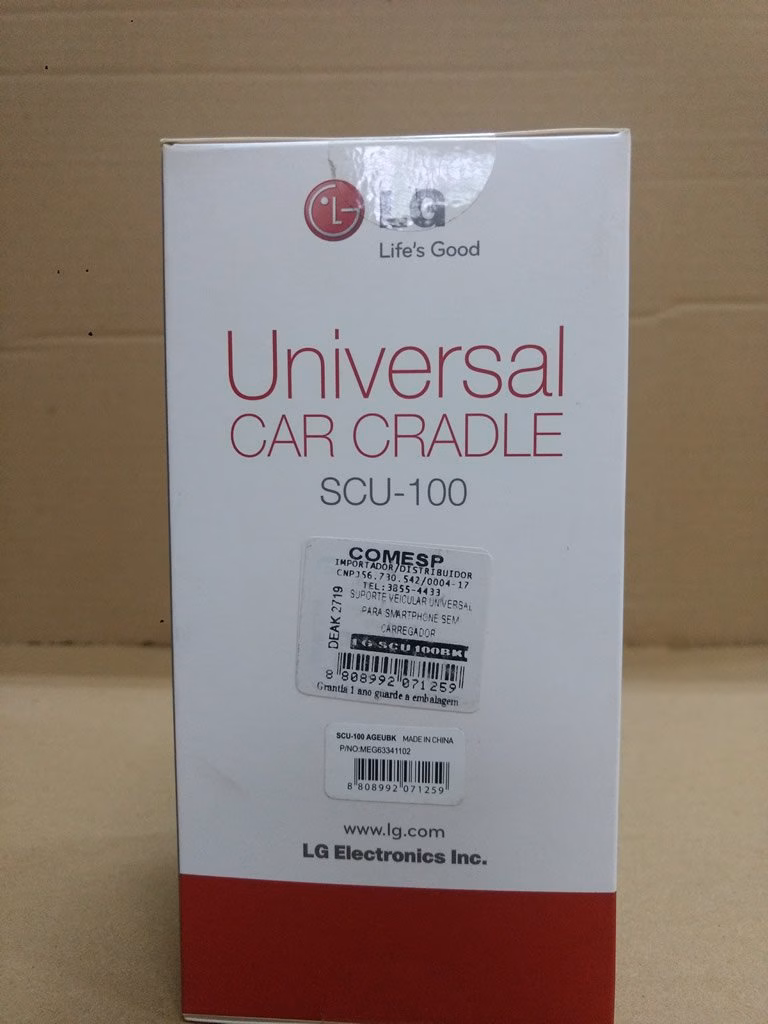 SUPORTE VEICULAR UNIVERSAL LG PARA SMARTPHONE S/ CARREGADOR LG-SCU100B - Imagem 4