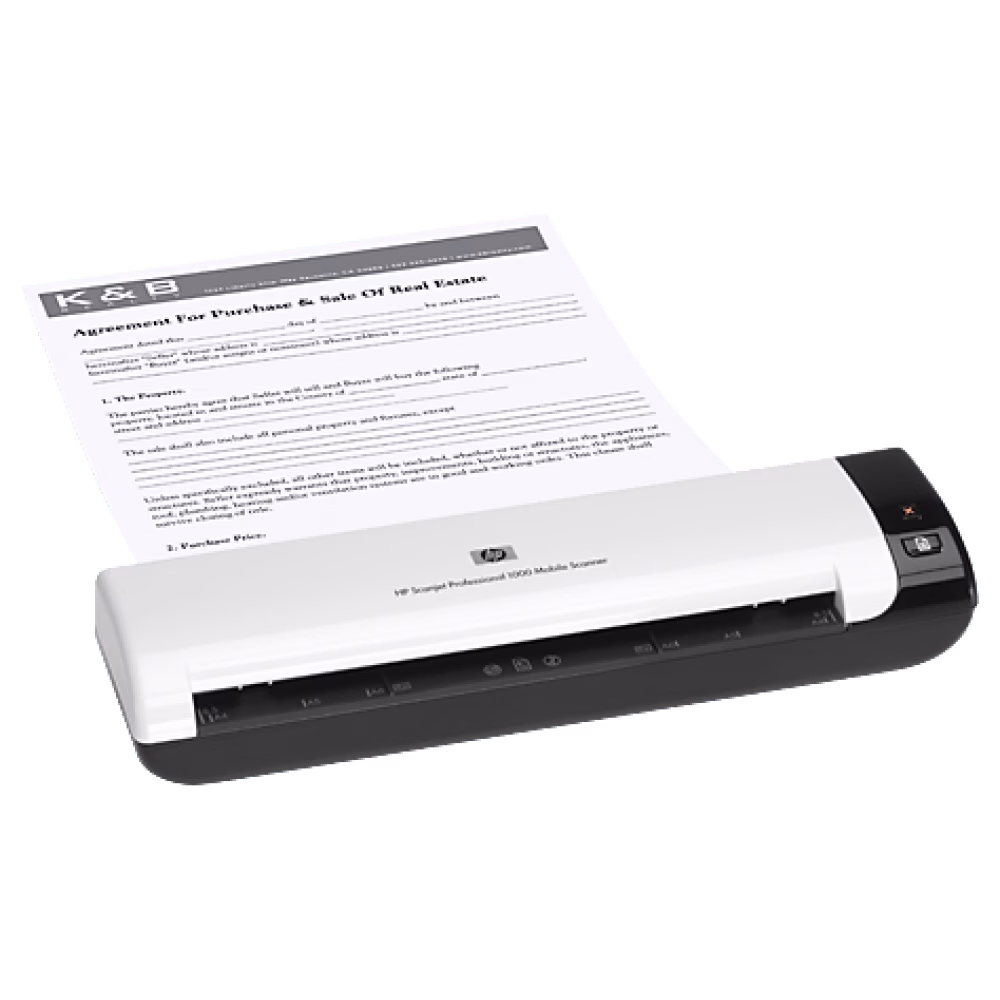 Scanner HP 1000 Scanjet Portatil Mobile (L2722A)
