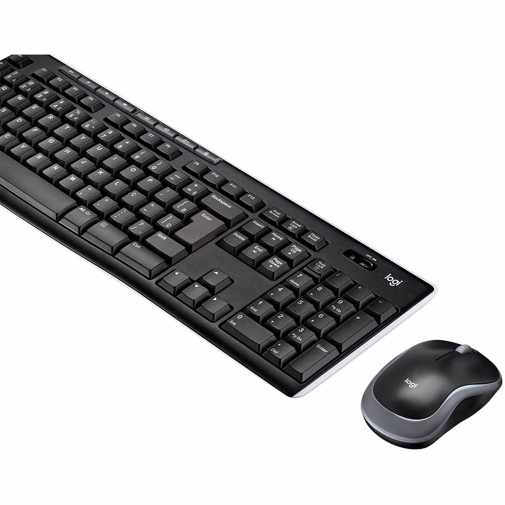 Kit Logitech MK270 Teclado e Mouse Sem Fio ABNT2 - Imagem 3