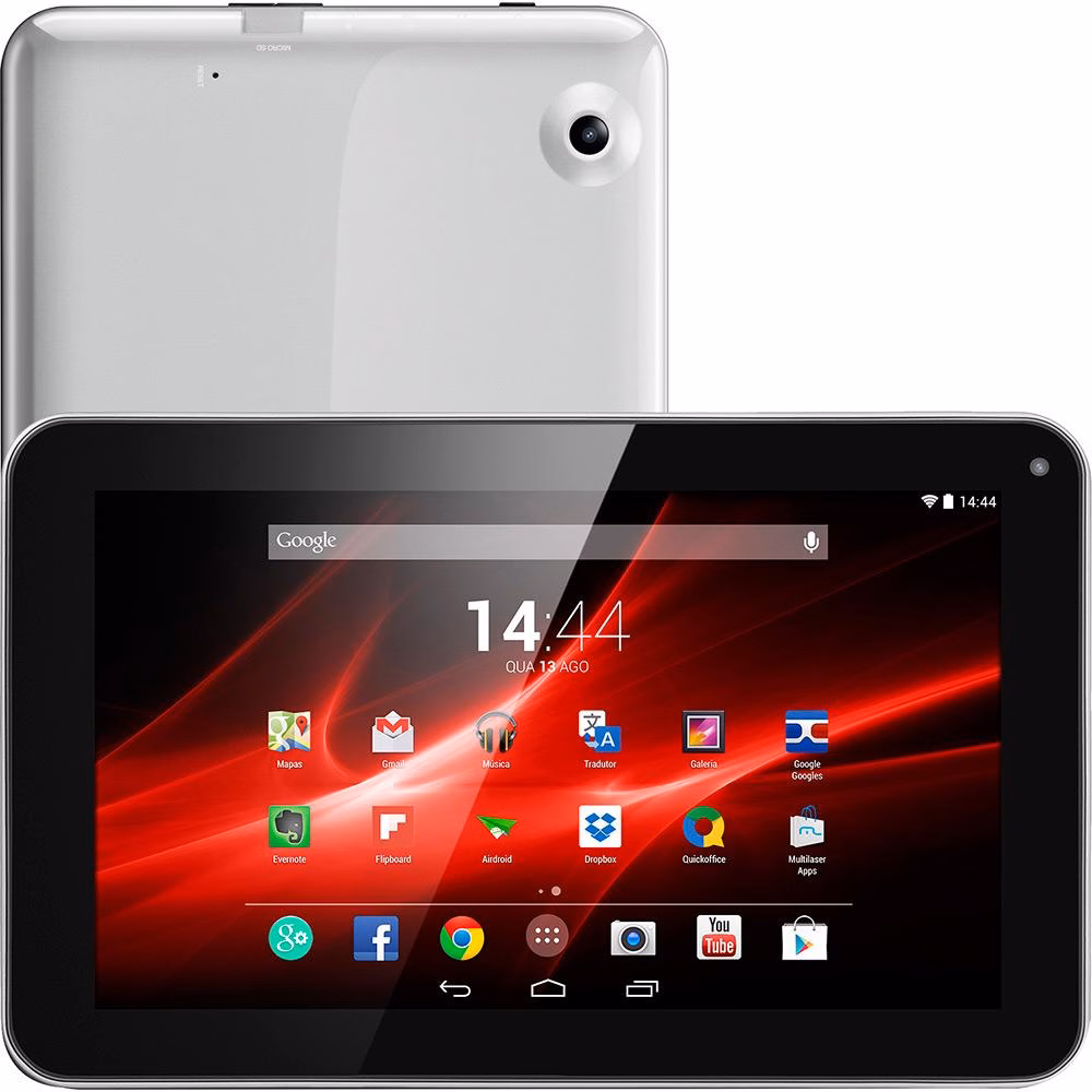 TABLET MULTILASER NB173 M9 9" 2.0MP/8GB/WIFI/QUAD.CORE - PRETO