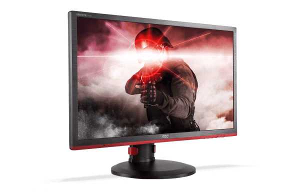 Monitor Gamer AOC LED 24" Widescreen, Full HD, HDMI/VGA/DVI/Display Port, FreeSync, Som Integrado, 144Hz, 1ms, Altura Ajustável - G2460PF - Imagem 3