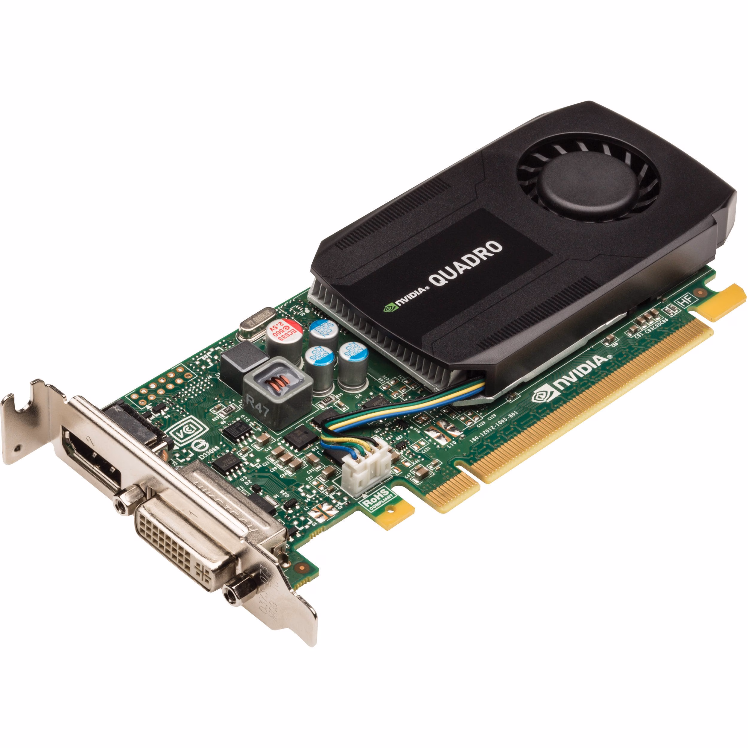 PLACA DE VÍDEO PNY QUADRO K600 1GB DDR3 128BIT - VCQK600-PB
