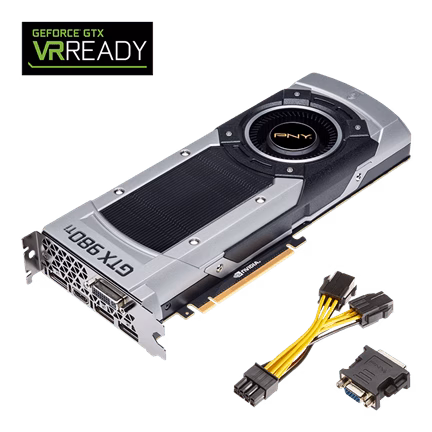 PLACA DE VÍDEO PNY GTX980TI GEFORCE 6GB DDR5 - VCGGTX980T6XPB