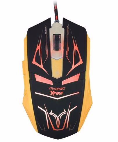 MOUSE GAMER NEITH 3200 DPI 7 BOTÕES VERMELHO - XFIRE