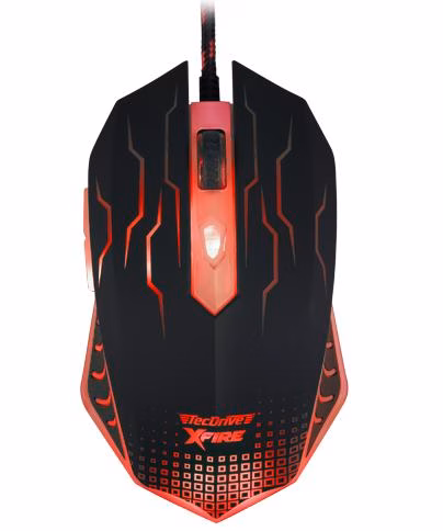 MOUSE GAMER WU XI 3200 DPI VERMELHO - XFIRE