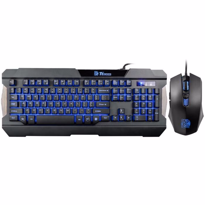 KIT TECLADO E MOUSE GAMER COMMANDER RGB KB-CCM-P - THERMALTAKE - Imagem 2