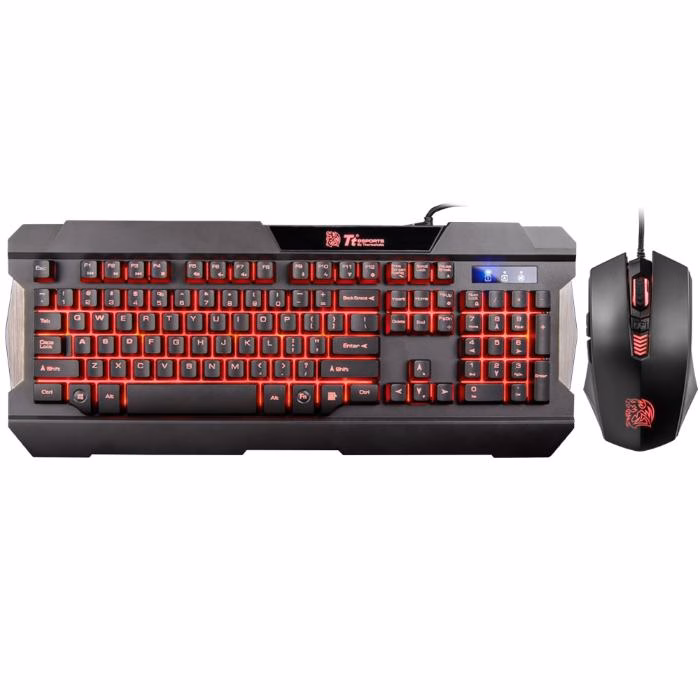 KIT TECLADO E MOUSE GAMER COMMANDER RGB KB-CCM-P - THERMALTAKE - Imagem 3