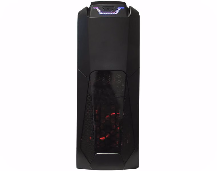 GABINETE GAMER BLACK TORNADO CG-01T8 SEM FONTE PRETO/VERMELHO - KMEX - Imagem 6