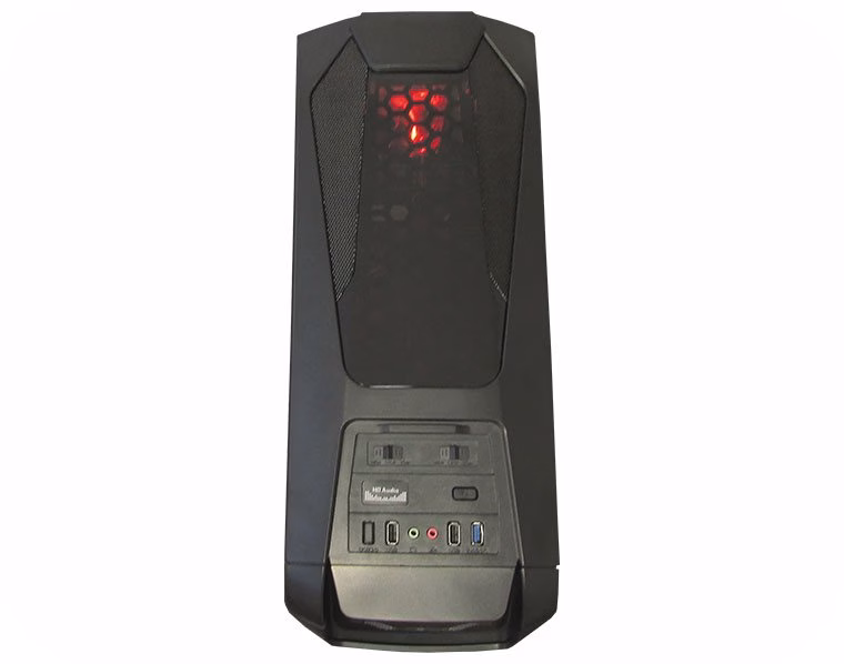 GABINETE GAMER BLACK TORNADO CG-01T8 SEM FONTE PRETO/VERMELHO - KMEX - Imagem 8