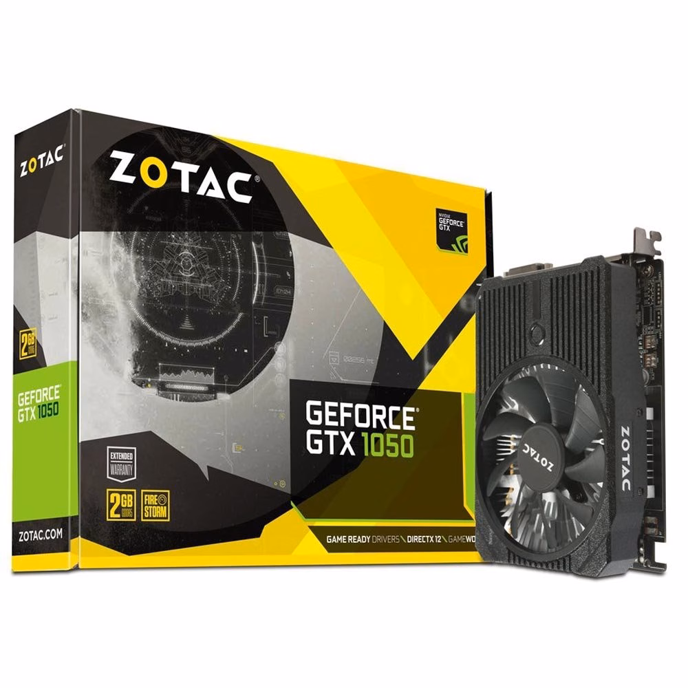 PLACA DE VIDEO ZOTAC GTX1050 2GB DDR5 128BIT ZT-P10500A-10L