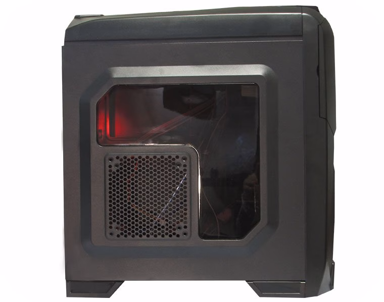 GABINETE GAMER BLACK TORNADO CG-01T8 SEM FONTE PRETO/VERMELHO - KMEX - Imagem 9