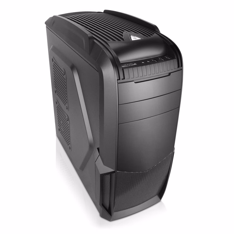 GABINETE GAMER CG-04A6 SEM FONTE PRETO - KMEX - Imagem 2
