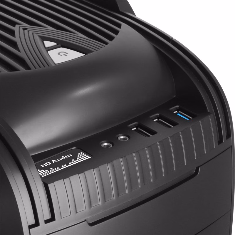 GABINETE GAMER CG-04A6 SEM FONTE PRETO - KMEX - Imagem 4