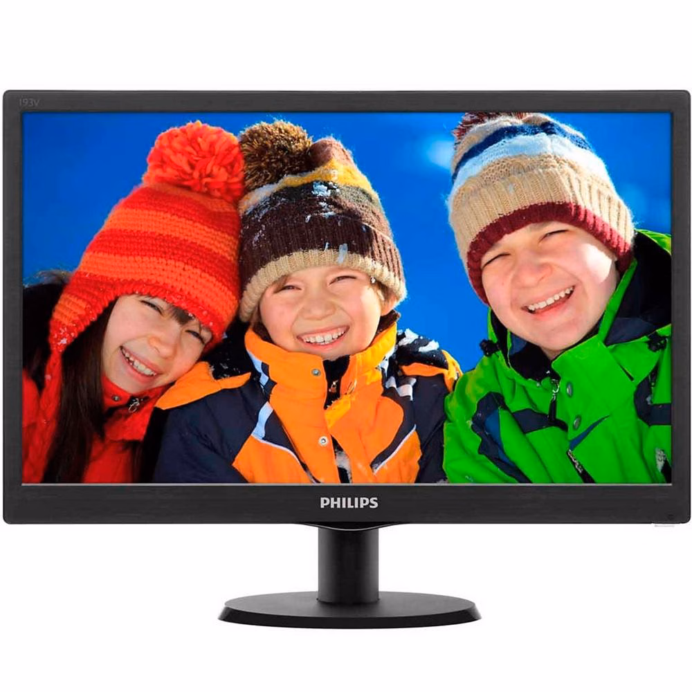 Monitor Philips LED 18,5" VGA - 193V5LSB2