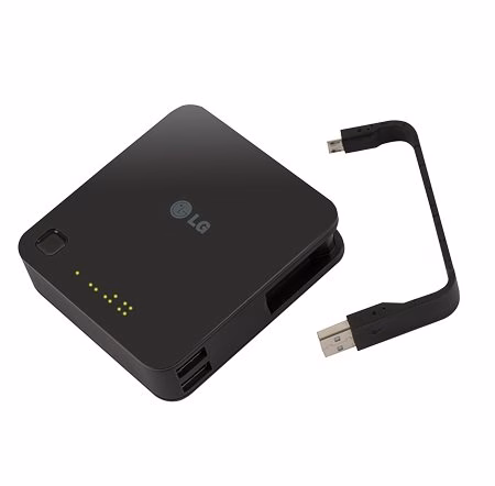 CARREGAR PORTATIL PRETO 10.400 MA LG-BP410BKI - LG - Imagem 2