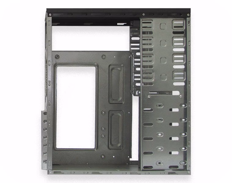 GABINETE GX-69C1 2 BAIAS MICRO ATX COM FONTE - K-MEX - Imagem 2