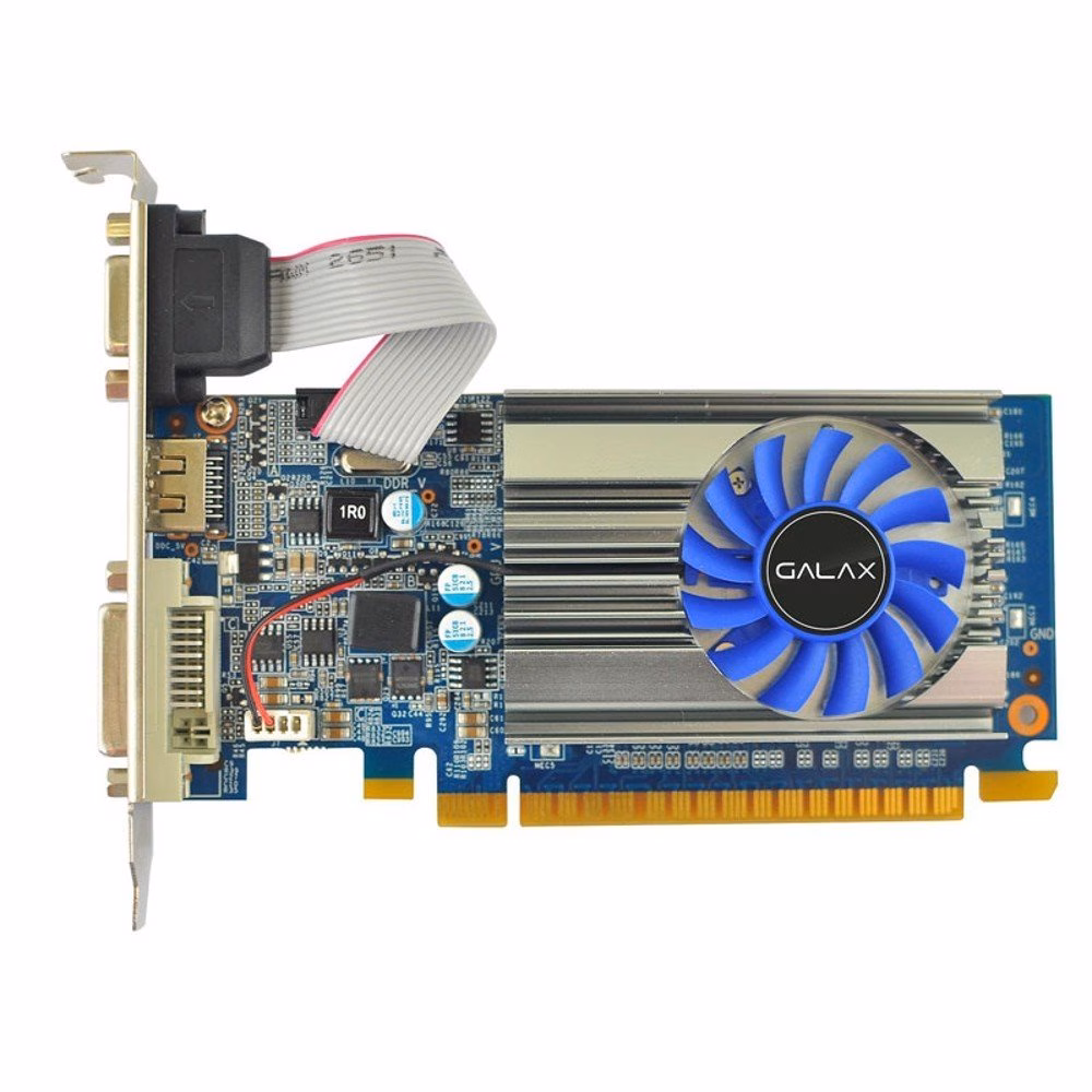 PLACA DE VIDEO GALAX GEFORCE GT710 1GB DDR3 64BIT 71GGH4HXJ4 - Imagem 2