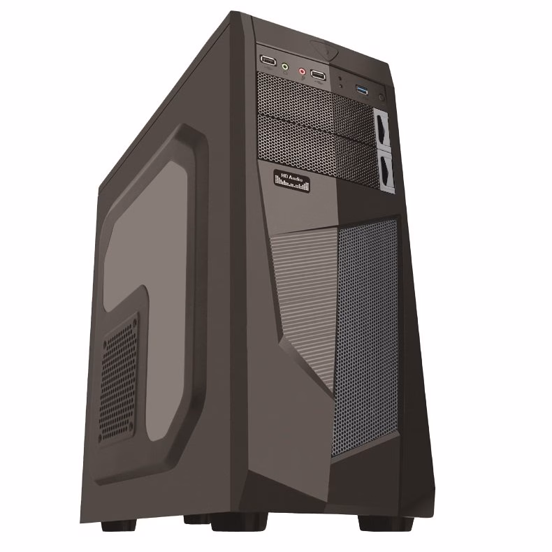 GABINETE GAMER CG-03A6 SEM FONTE PRETO - K-MEX
