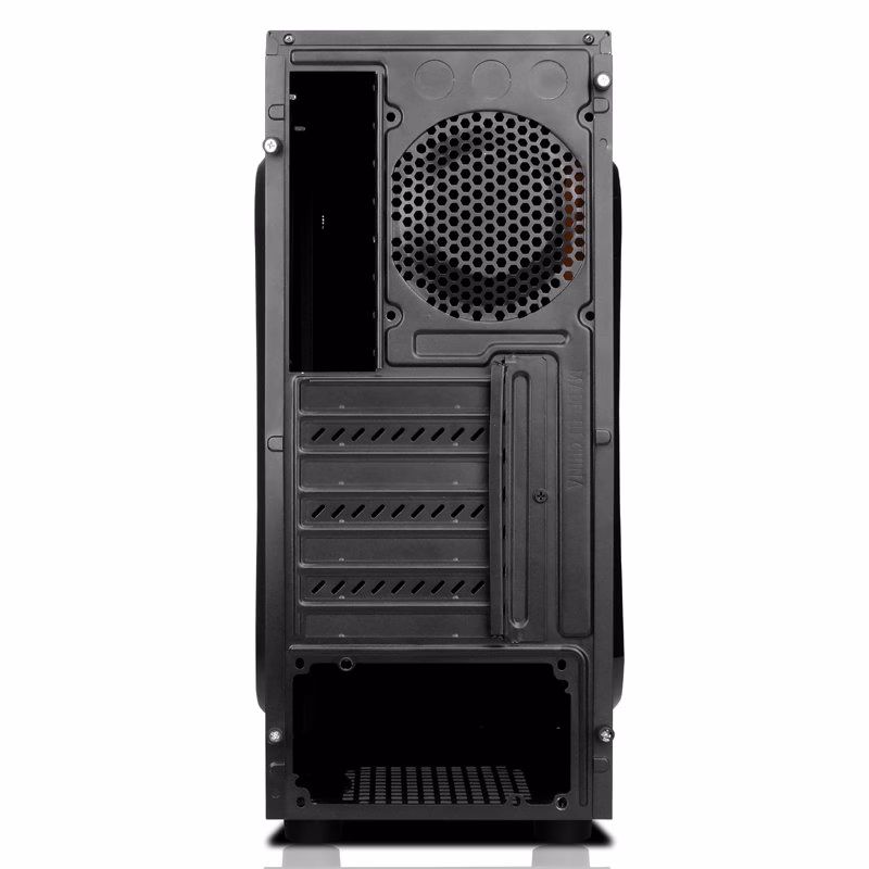 GABINETE GAMER CG-03A6 SEM FONTE PRETO - K-MEX - Imagem 2