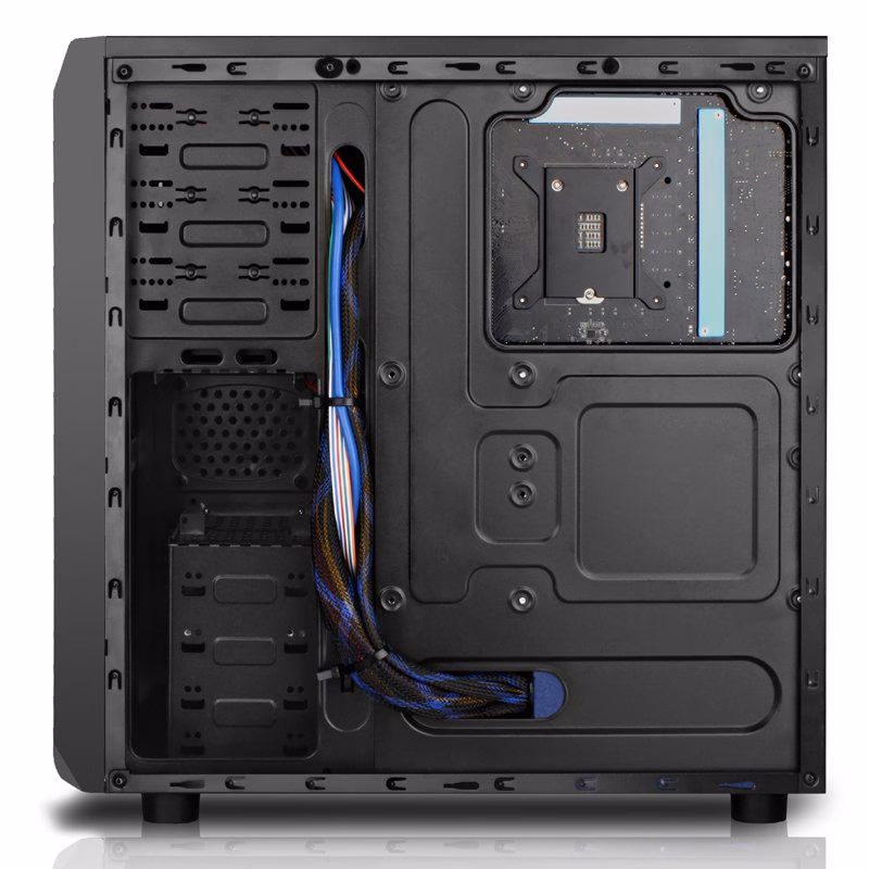 GABINETE GAMER CG-03A6 SEM FONTE PRETO - K-MEX - Imagem 3