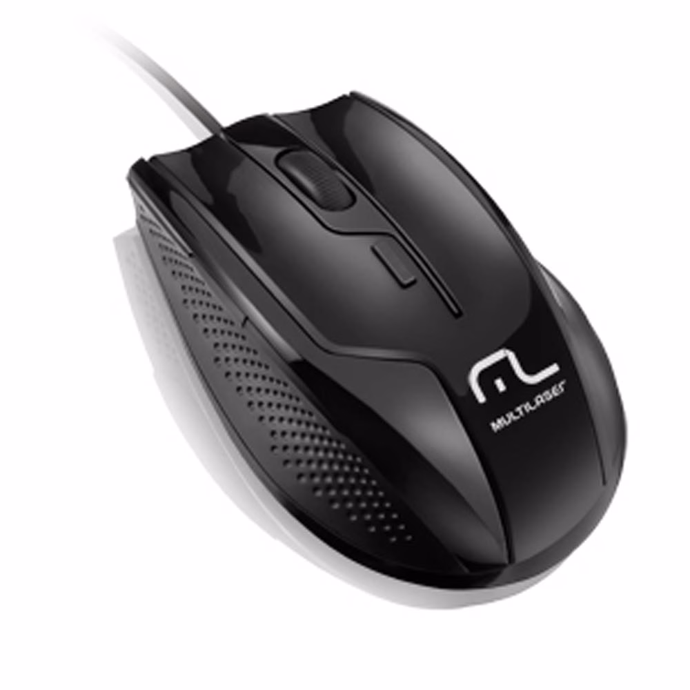 MOUSE MO164 OPTICO MULTIMIDIA PROFISSIONAL PRETO - MULTILASER
