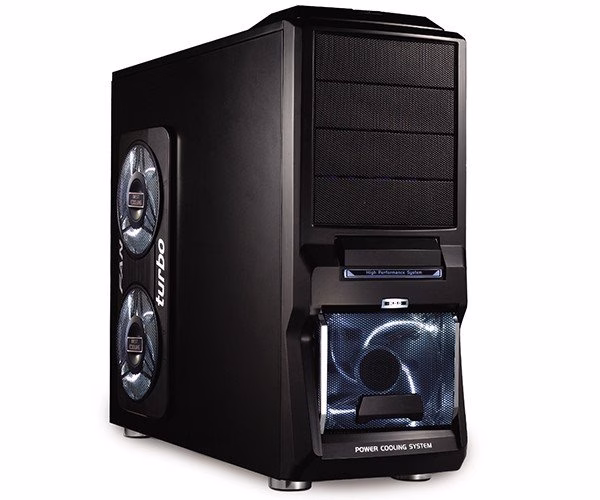 GABINETE CG8402 4 BAIAS GAMER SEM FONTE - KMEX