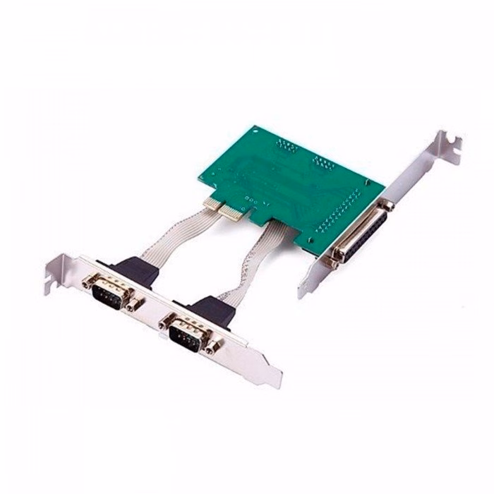 Placa Serial e Paralela Lotus Com 2 Serial e 1 Paralela Pci Express - Imagem 3