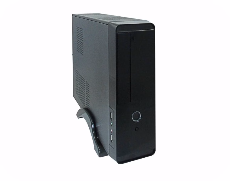 GABINETE SLIM MICRO ATX GM06T7 1 BAIA FONTE 200W PRETO - KMEX