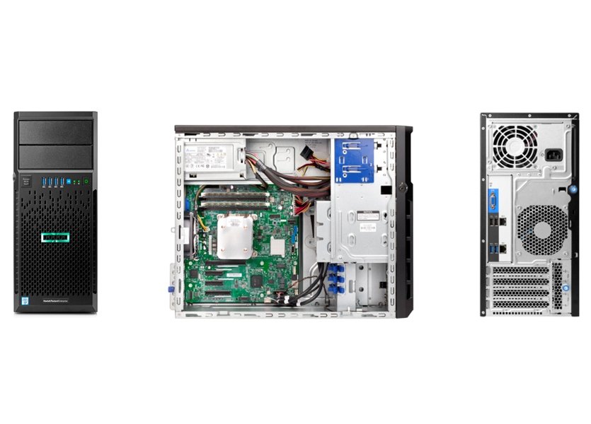 SERVIDOR PROLIANT ML30 GEN9 E3-1220V5 V3 8GB/1TB/350W - HP