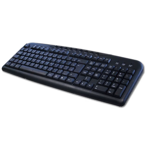 TECLADO WS-8606 USB MULTIMIDIA PRETO - WISECASE